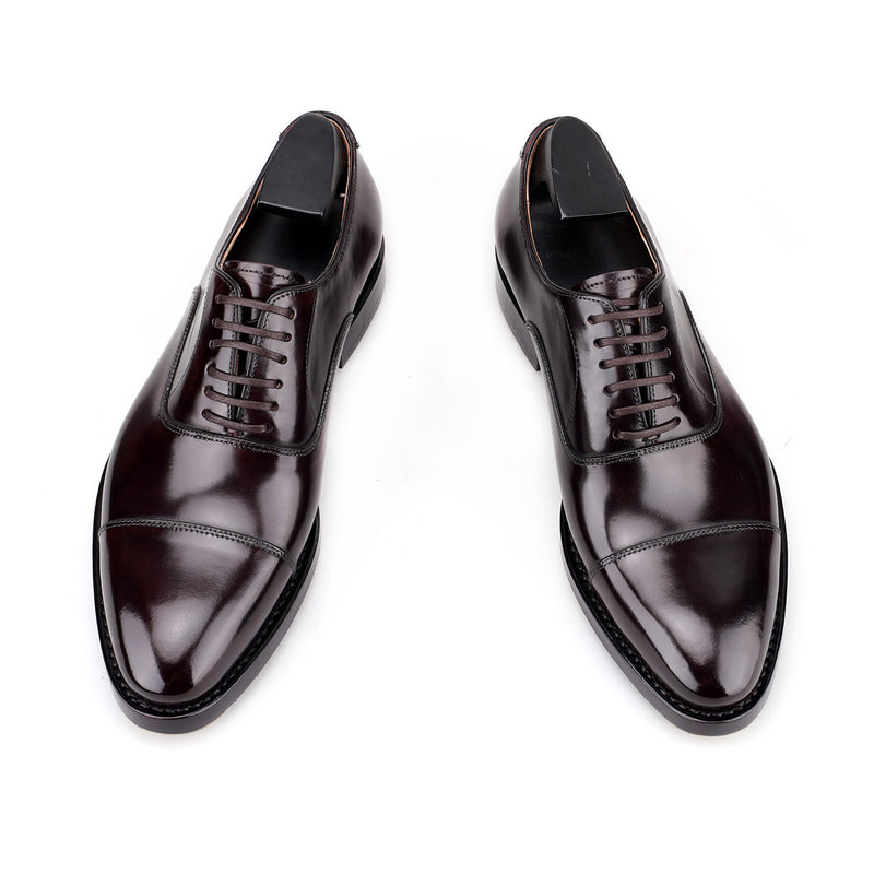 CUP Toe Cup Oxford in Shell Cordovan