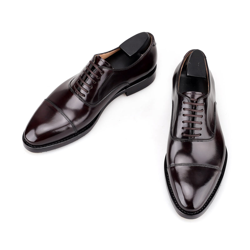 CUP Toe Cup Oxford in Shell Cordovan