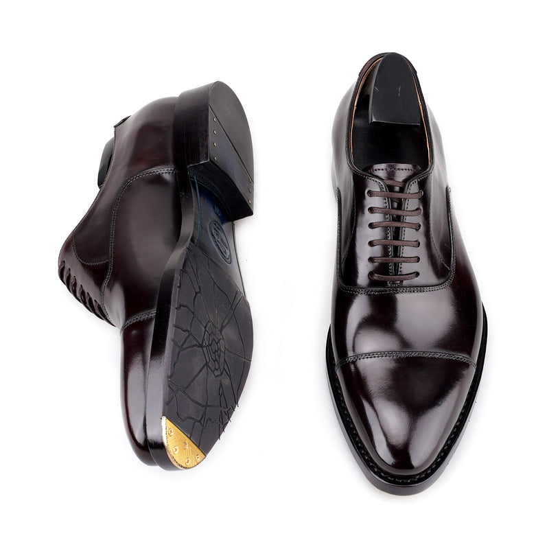 CUP Toe Cup Oxford in Shell Cordovan