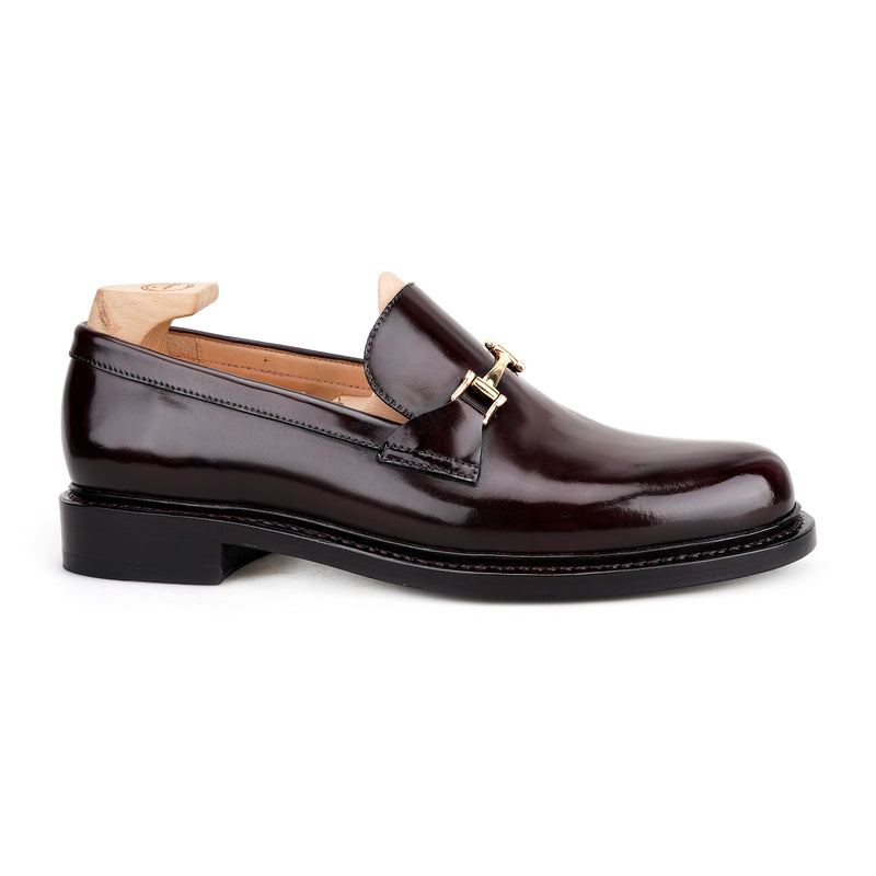 HORN Horsebit Loafer in Shell Cordovan