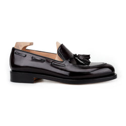 TASSEL  Moccasin Tassel Loafer in Shell Cordovan