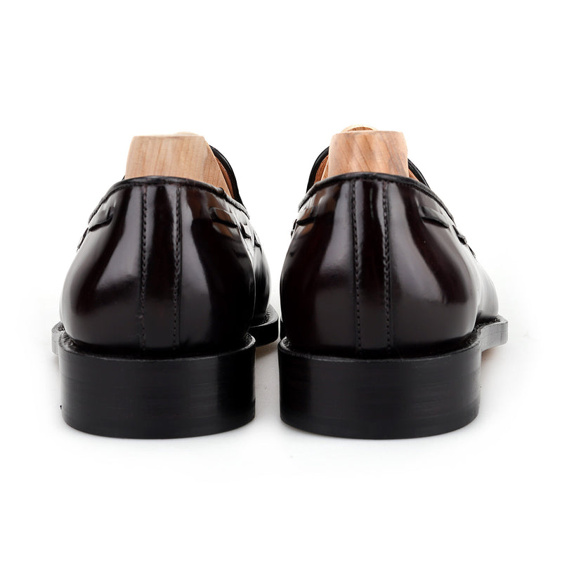 TASSEL  Moccasin Tassel Loafer in Shell Cordovan