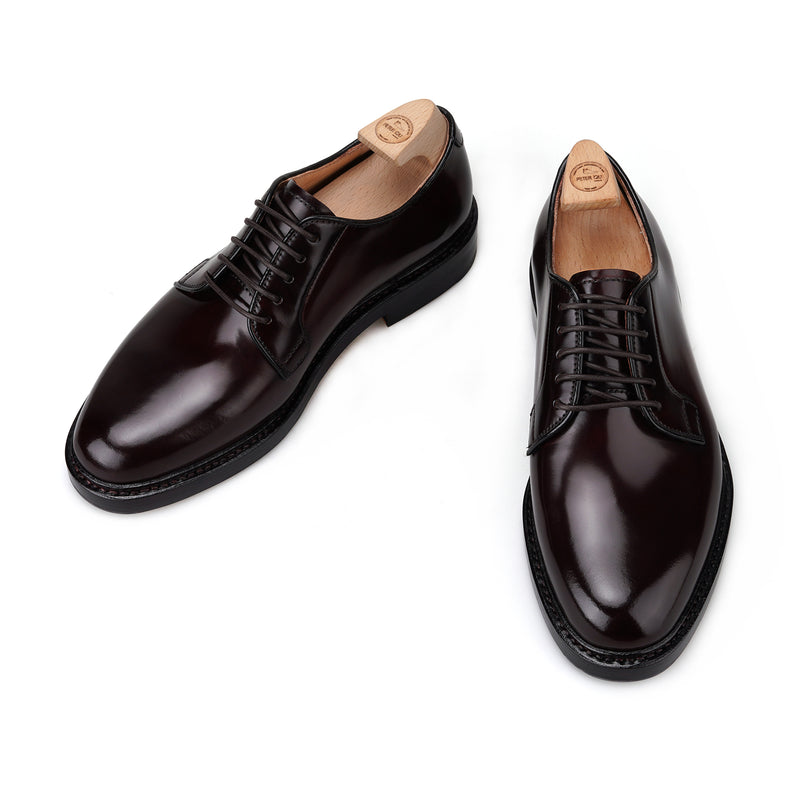 ALL  Plain Toe Blucher in Shell Cordovan